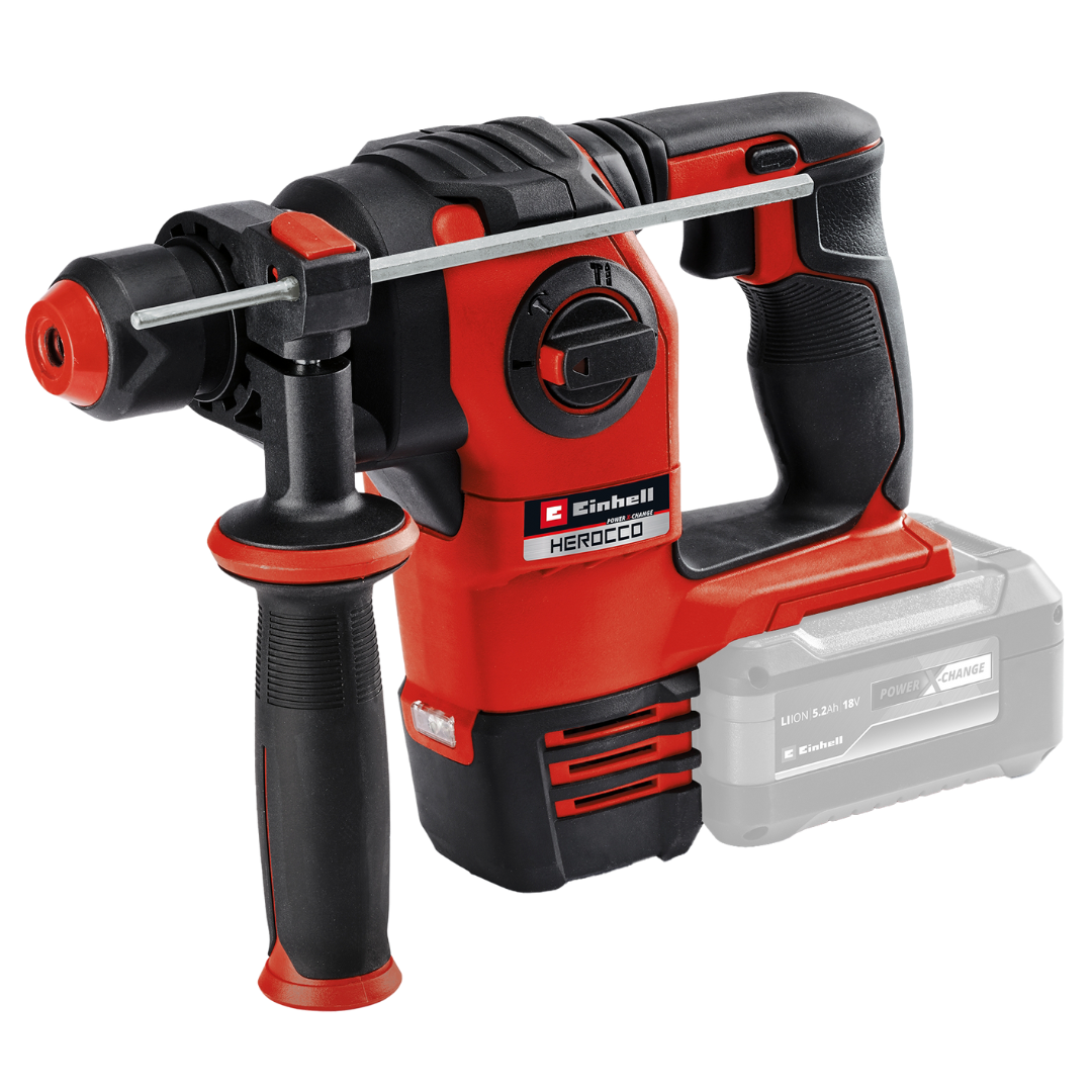 EINHELL ROTARY HAMMER SDS PLUS 4 M HEROCCO 18V