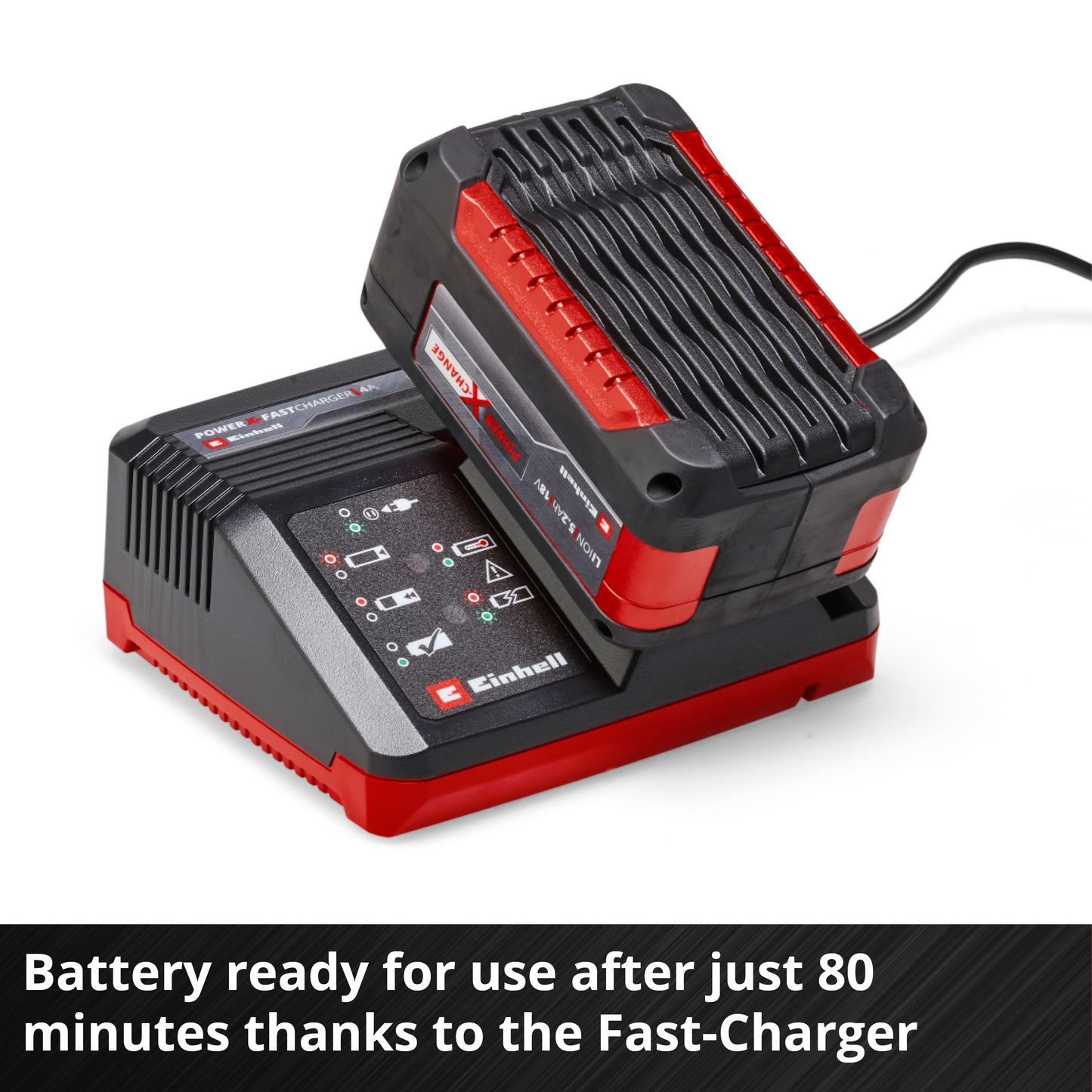 EINHELL 5.2AH BATTERY & CHARGER
