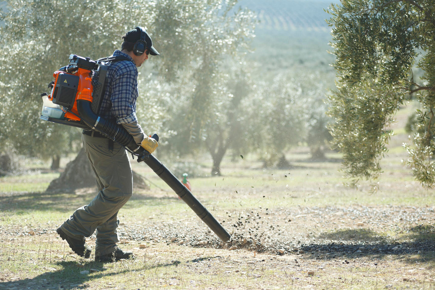 Husqvarna 580BTS Commercial Petrol Back-Pack Blower