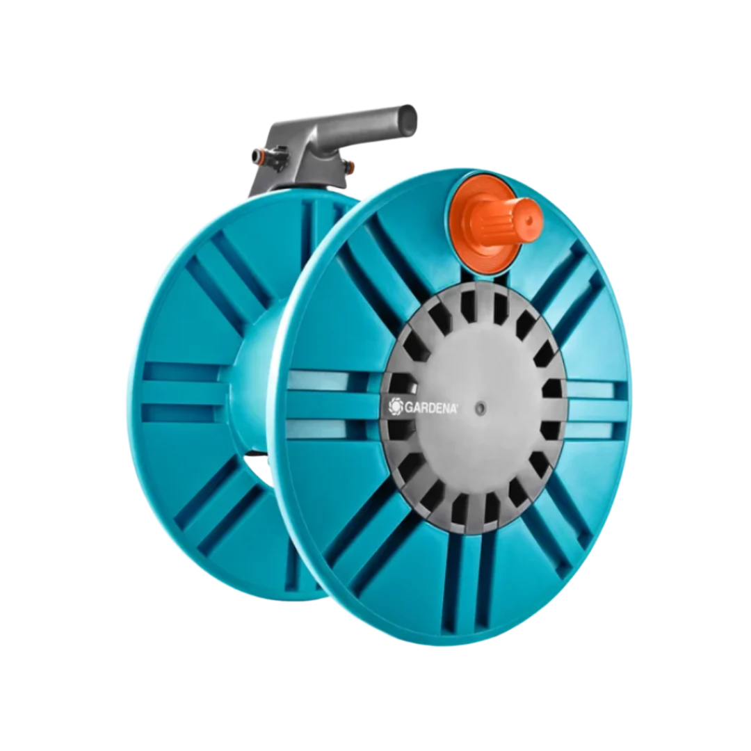 GARDENA Classic roll-fix, platte slang in cassette slanghaspel GARDENA Classic roll-fix, platte slang in cassette slanghaspel