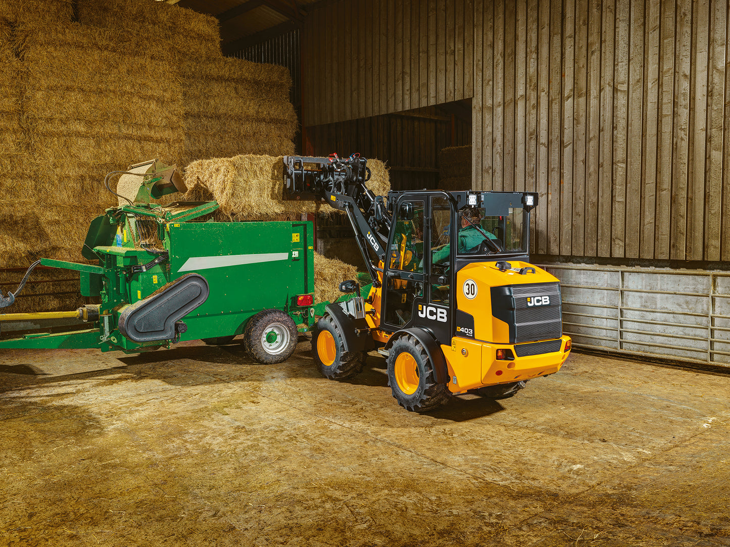 JCB 406 AGRI COMPACT WHEEL LOADER